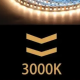 Білий Теплий від 1800К до 3500К