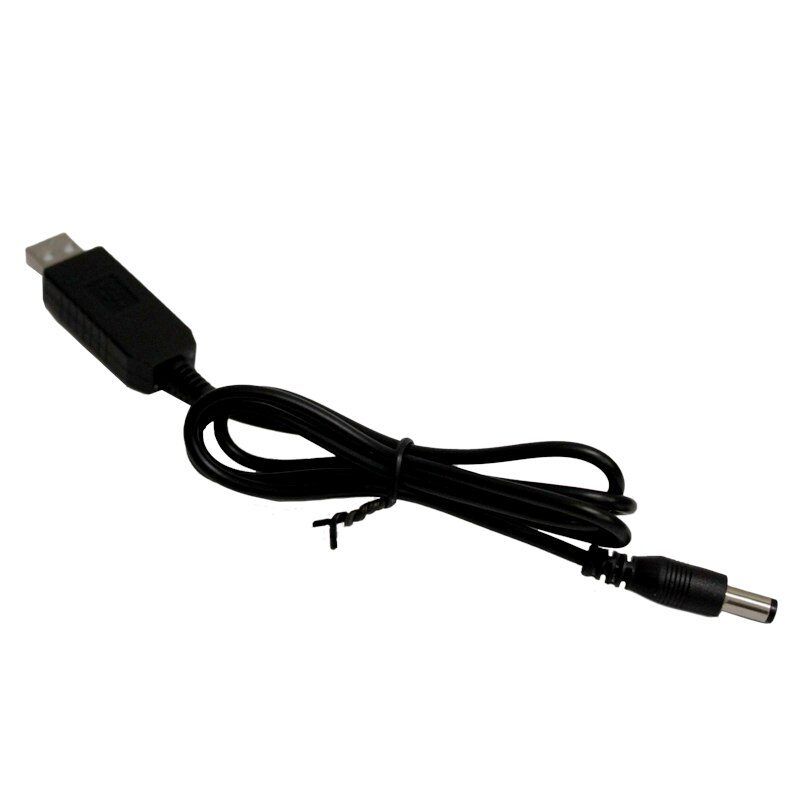 Кабель перехідник USB - 5.5x2.1мм 5-9V