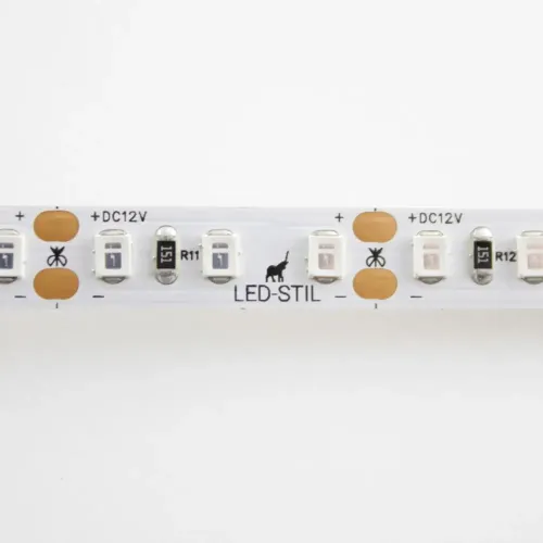 Лед стрічка led-stil DFN2835-120A-IP33-A 120-2835-12V-IP33 9,6W 750Лм Янтарна 2400К CRI 85+