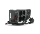 Стабілізатор напруги релейний Europower EPX-804 800VA 400W, input: 184 ~ 276V, output: 220V ± 10%, 4 SHUKO, Q12