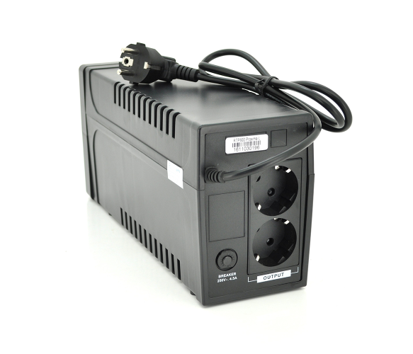 Джерело безперебійного живлення (ДБЖ) Ritar RTP600 (360W) Proxima-L, LED, AVR, 2st, 2xSCHUKO socket, 1x12V7Ah, plastik Case. NEW
