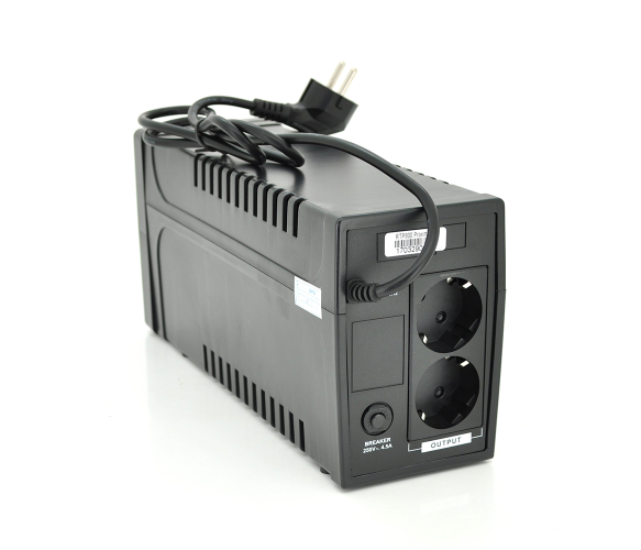 Джерело безперебійного живлення (ДБЖ) Ritar RTP800 (480W) Proxima-L, LED, AVR, 4st, 2xSCHUKO socket, 1x12V9Ah, plastik Case. NEW