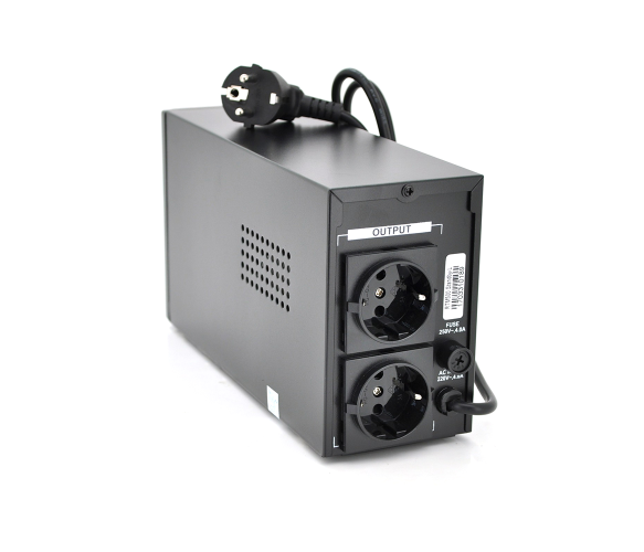 Джерело безперебійного живлення (ДБЖ) Ritar RTM500 (300W) Standby-L, LED, AVR, 1st, 2xSCHUKO socket, 1x12V4.5Ah, metal Case ( 260 х 85 х 140) Q4