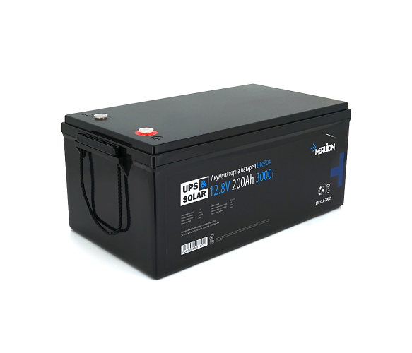 АКБ Акумулятор Merlion LFP12-200US LiFePO4 12.8V 200AH 2560Wh 522х270х225мм до 3000 циклів