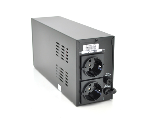 Джерело безперебійного живлення (ДБЖ) Ritar E-RTM800 (480W) ELF-L, LED, AVR, 2st, 2xSCHUKO socket, 1x12V9Ah, metal Case Q4 5,8кг 310*85*140 мм