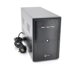 Источник бесперебойного питания (ИБП) Ritar E-RTM1000 (600W) ELF-L, LED, AVR, 3st, 3xSCHUKO socket, 2x12V7Ah, metal Case Q2 (405*195*285) 10 кг (340*120*190)