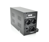 Источник бесперебойного питания (ИБП) Ritar E-RTM1000 (600W) ELF-L, LED, AVR, 3st, 3xSCHUKO socket, 2x12V7Ah, metal Case Q2 (405*195*285) 10 кг (340*120*190)