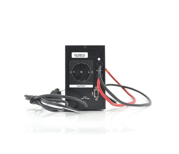 ДБЖ на 360Вт з правильною синусоїдою RITAR RTSW-600 LED, 12В, під зовнішній АКБ, Q4 (320*132*210) 4,2 кг (260*85*140)