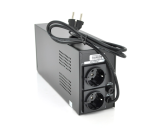 Источник бесперебойного питания (ИБП) Ritar E-RTM650 (390W) ELF-L, LED, AVR, 2st, 2xSCHUKO socket, 1x12V7Ah, metal Case Q4 4,8 кг 310*85*140 мм