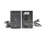 Источник бесперебойного питания (ИБП) Ritar E-RTM650 (390W) ELF-L, LED, AVR, 2st, 2xSCHUKO socket, 1x12V7Ah, metal Case Q4 4,8 кг 310*85*140 мм