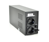 Джерело безперебійного живлення (ДБЖ) Ritar E-RTM800 (480W) ELF-D, LCD, AVR, 2st, 2xSCHUKO socket, 1x12V9Ah, metal Case. Q4 5,8кг 310*85*140 мм