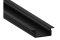 Лед профіль алюм. ЮА-107 врізний чорний
