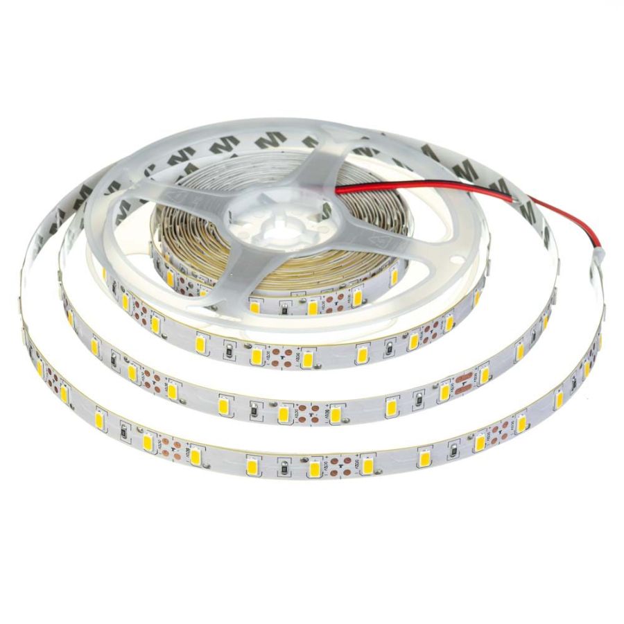 Лед стрічка MTK 12В 5730-60 13,6Вт 1350Лм LED 3000К IP20