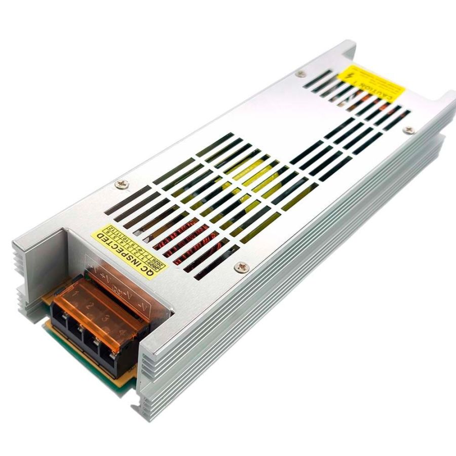 Блок живлення MTK 12В 240Вт 20А IP20 LONG алюм. перф.