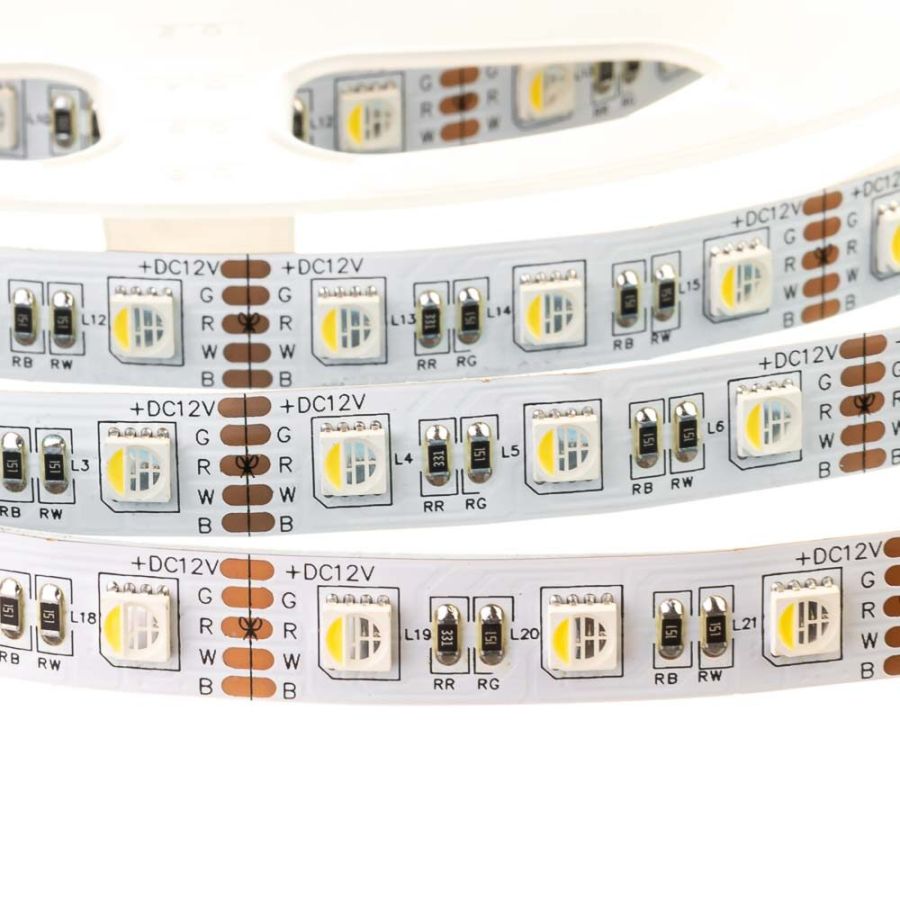 LED лента 12В 5050-60 14,4Вт RGBW IP20