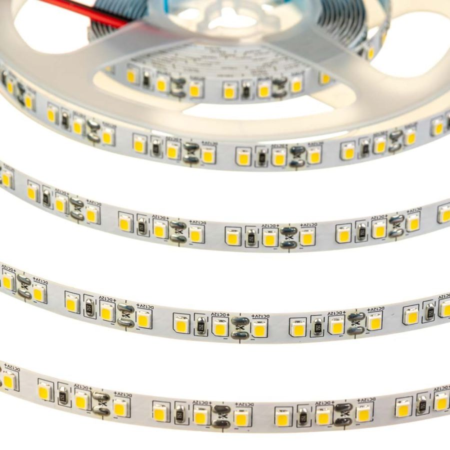 LED лента 12В 2835-120 9,6Вт 960-1200Лм 6000K-6500K IP20