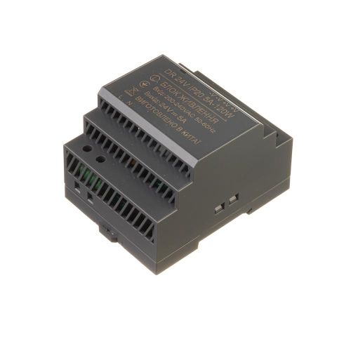 Блок живлення AVT 24В 120Вт 5А IP20 DR на DIN-рейку