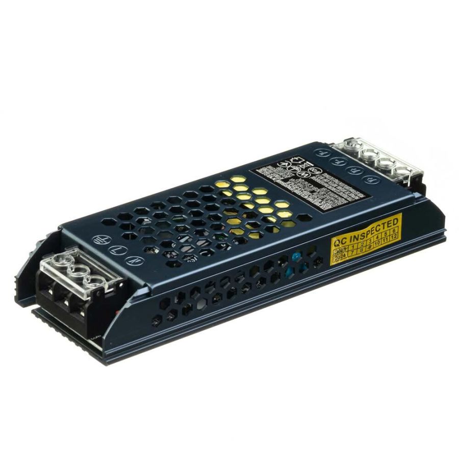 Блок живлення AVT 12В 100Вт 8,3А IP20 Slim МТК мет. перф.