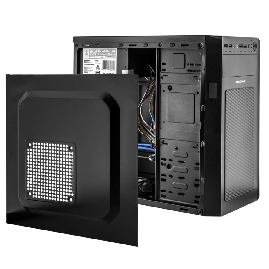 Корпус LP 6108 - 400w 12cm MATX, 2xUSB3.0+2xUSB2.0