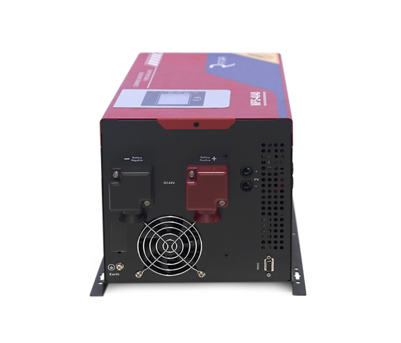 Гибридный инвертор RITAR RTSWm-MPPT-MPS-4048, 4000W, 48V, ток заряда 0-45A, 180-265V, MPPT 60А, 64-130V dc