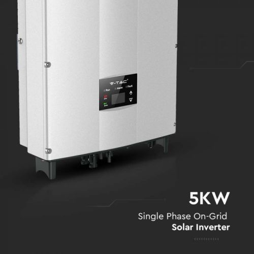 Мережевий однофазний інвертор 5 кВт V-TAC VT-6605105 On Grid Solar Inverter