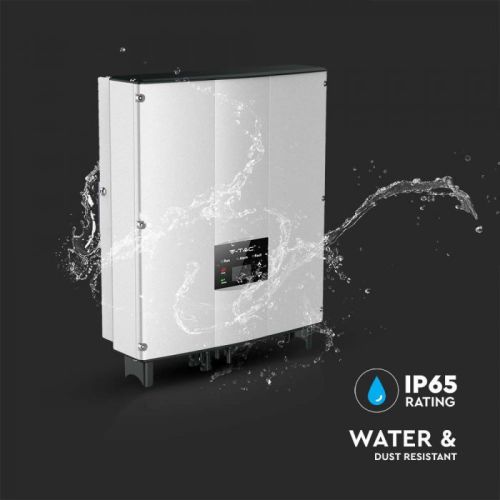 Мережевий однофазний інвертор 5 кВт V-TAC VT-6605105 On Grid Solar Inverter