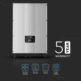 Мережевий трифазний інвертор 5 кВт V-TAC VT-6605305 On Grid Solar Inverter