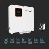 Мережевий трифазний інвертор 8 кВт V-TAC VT-6608303 On Grid Solar Inverter IP66