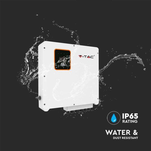 Мережевий трифазний інвертор 8 кВт V-TAC VT-6608303 On Grid Solar Inverter IP66