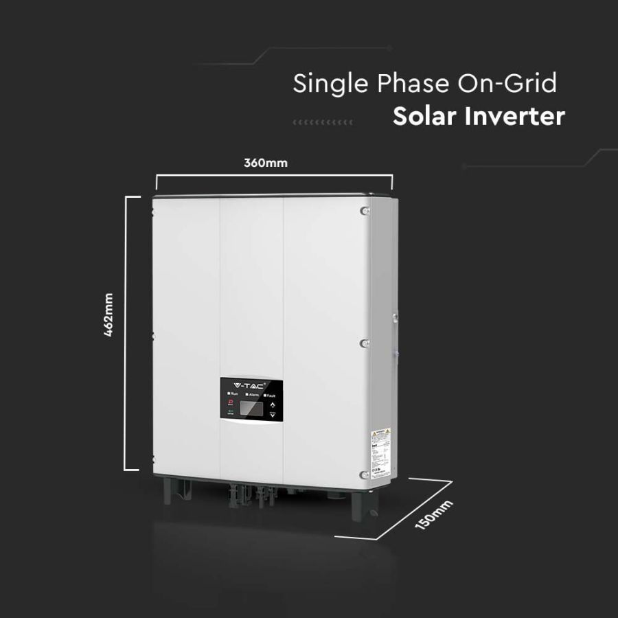 Сетевой однофазный инвертор 5 кВт V-TAC VT-6605110 On Grid Solar Inverter IP65