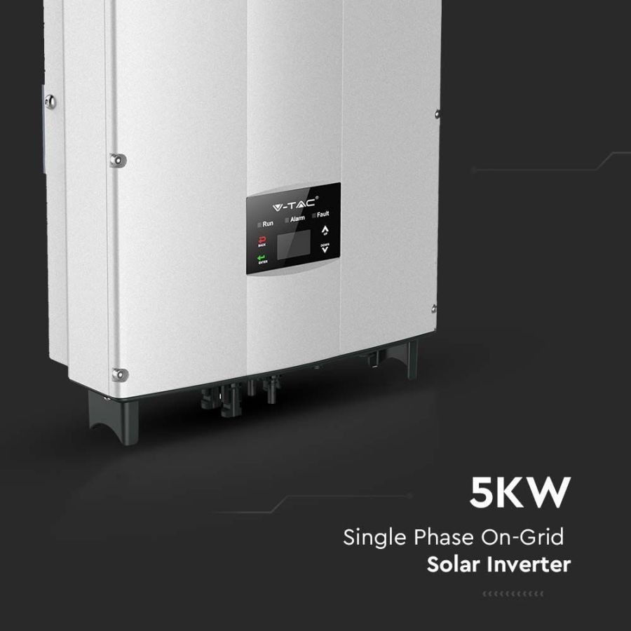 Сетевой однофазный инвертор 5 кВт V-TAC VT-6605110 On Grid Solar Inverter IP65