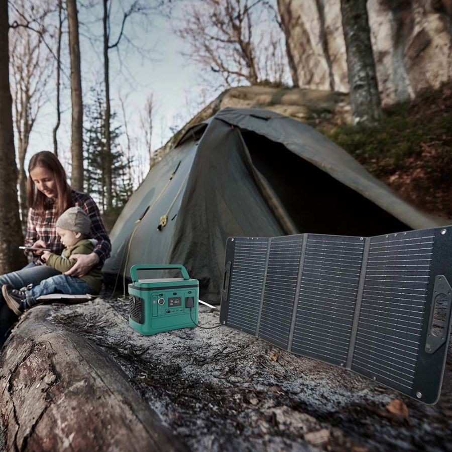Портативне джерело живлення V-TAC VT-606, 500W, LiFePO4 IRF32135 21,6V 26.2Ah 568Wh 275х170х200мм 5,4кг