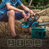 Портативне джерело живлення V-TAC VT-606, 500W, LiFePO4 IRF32135 21,6V 26.2Ah 568Wh 275х170х200мм 5,4кг