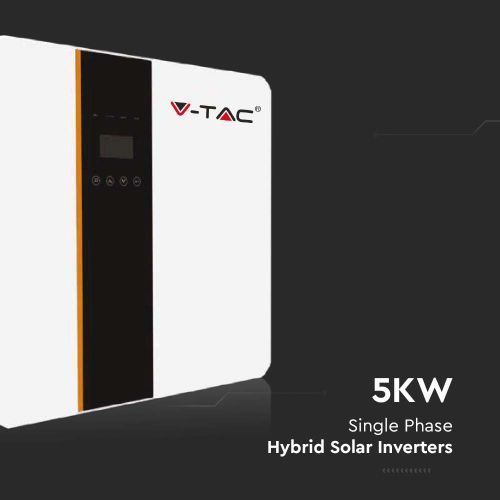 Гибридный однофазный инвертор 5 кВт V-TAC VT-6607103 HYBRID INVERTER IP65