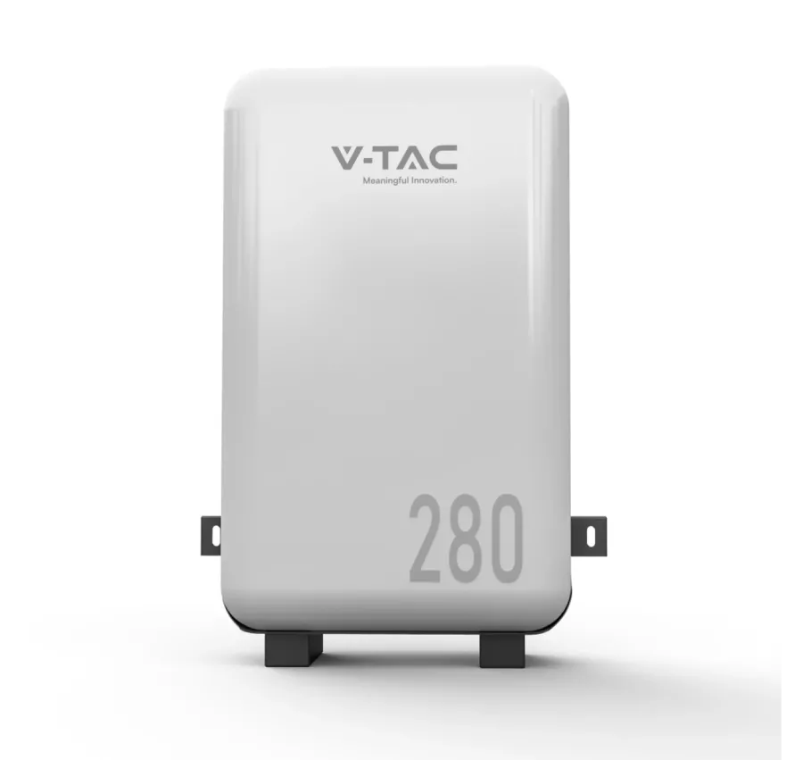 АКБ Акумулятор 48В 14,33 кВт 200Аг LiFePO4 Накопичувач енергії V-TAC VT-48280-W2 IP65