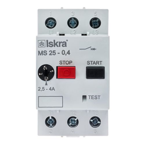 MS25-4А 0.55-3 кВт 4 А