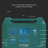 Портативне джерело живлення V-TAC VT-303N, 300W, LiFePO4 IRF32135 19.2V 15Ah/288Wh 249х171х208мм 4,3кг
