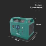 Портативный источник питания V-TAC VT-606N 600W LiFePO4 IRF32135 12,8V 45Ah 576Wh PEAK 1000W 295х206х228мм 7,8кг