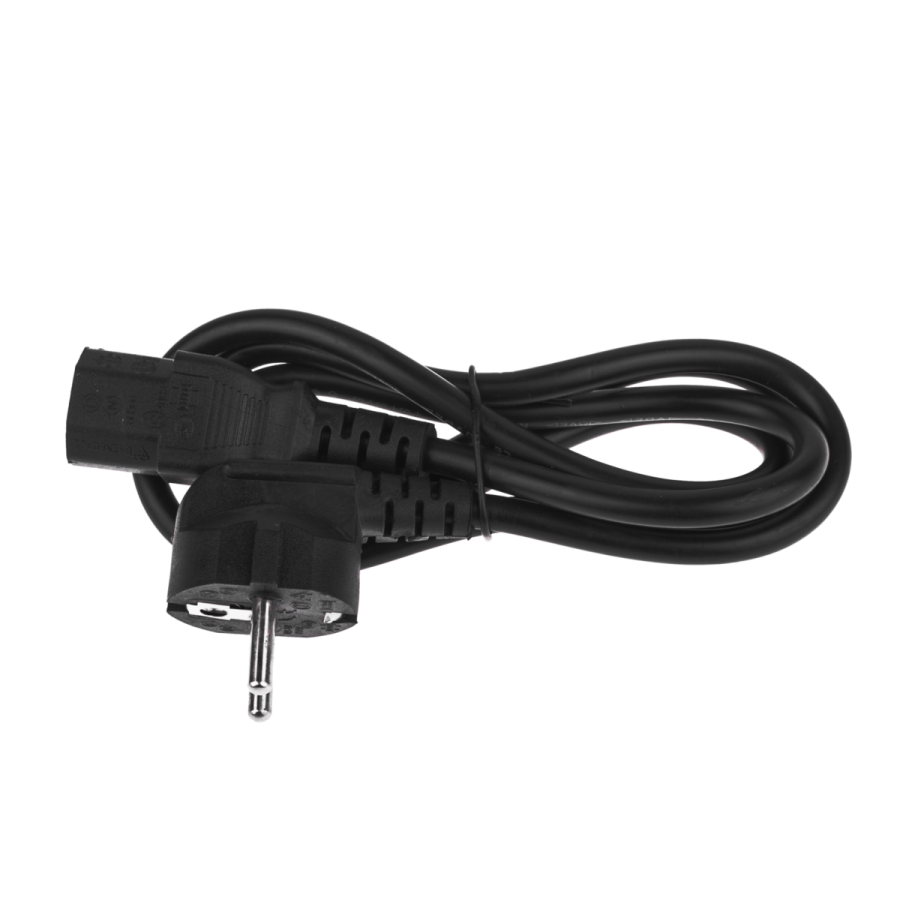 Кабель живлення 220V LP CEE 7/4 C13 - 1.2 м 3x0.5 мм2
