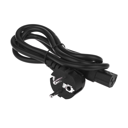Кабель живлення 220V LP CEE 7/4 C13 - 1.2 м 3x0.5 мм2