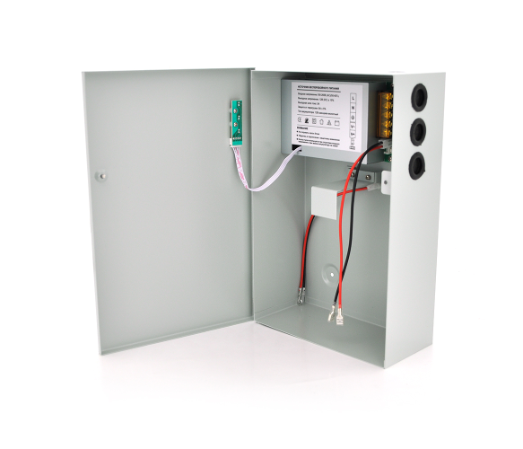 Импульсный источник бесперебойного питания PSU-5121 12V 5А, под АКБ 12V 7-9A или 18А, Metal Box