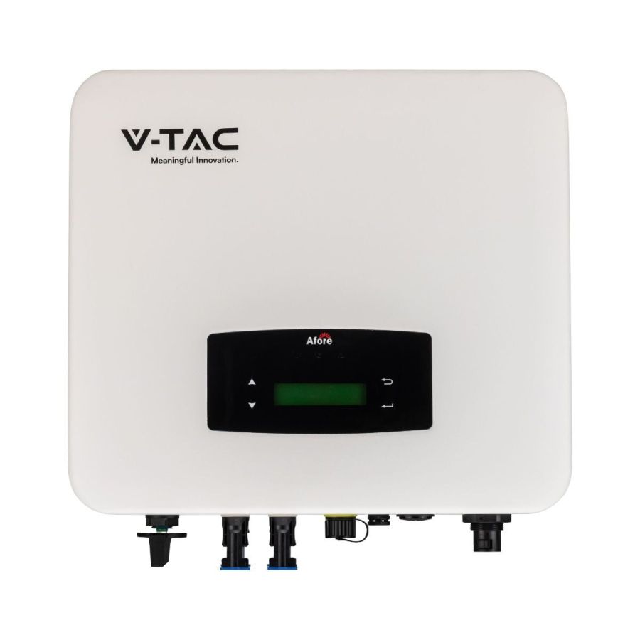 Сетевой однофазный инвертор 5 кВт V-TAC HNS5000TL On Grid Solar Inverter с монитором WIFI IP65