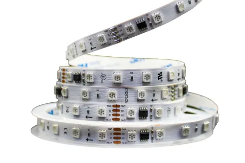 Світлодіодна LED стрічка PROLUM™ 24V; 5050\60; IP20; Series "SMART", RGB (Pixel Full Color)