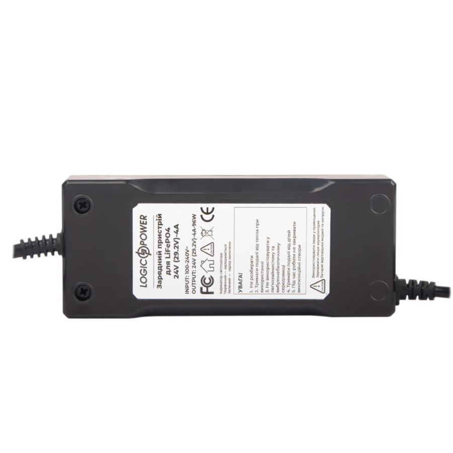 Зарядний пристрій для акумуляторів LiFePO4 24V (29.2V)-4A-96W