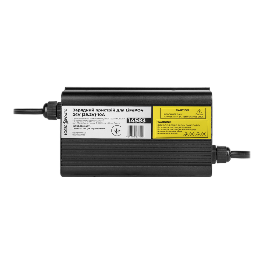 Зарядний пристрій для акумуляторів LiFePO4 24V 29.2V 10A 240W