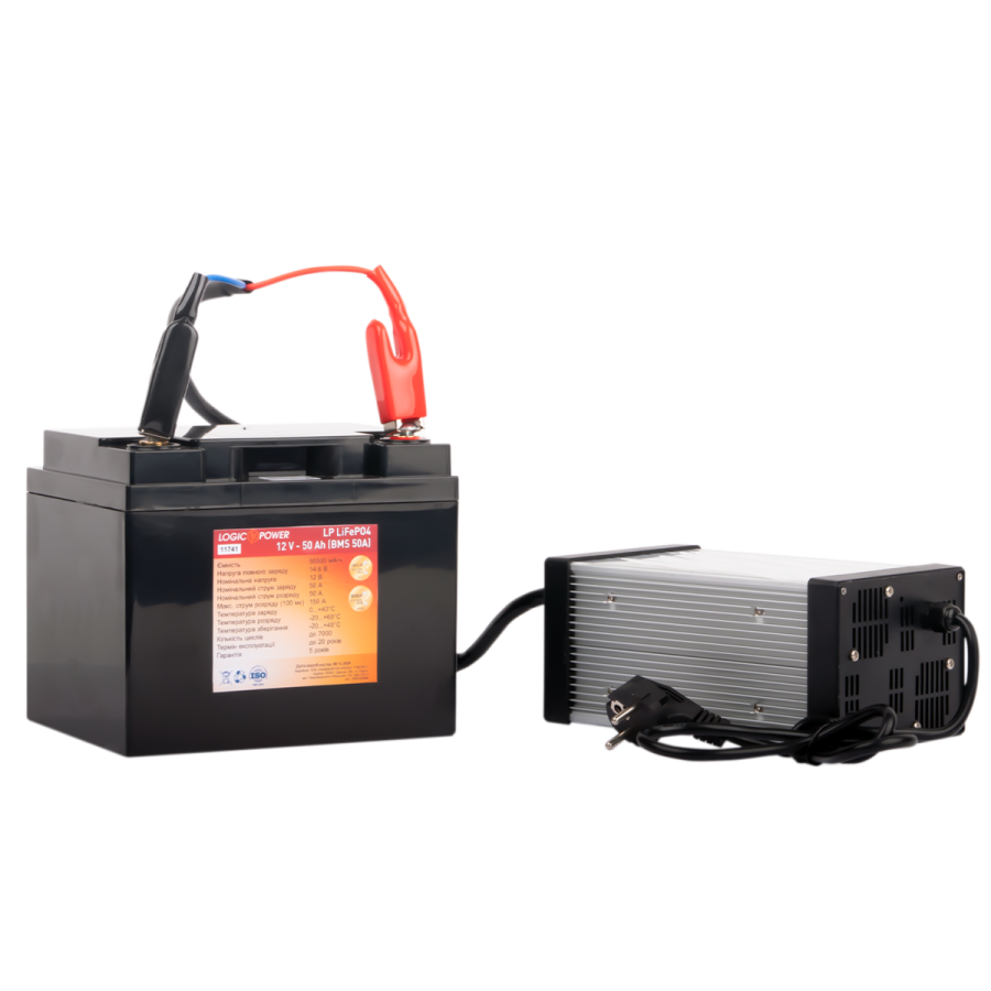 14595 Зарядное устройство для аккумуляторов LiFePO4 24V (29.2V)-25A-600W