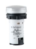 Світлосигнальна арматура TBLOC LED SIL 22-220 DC біла