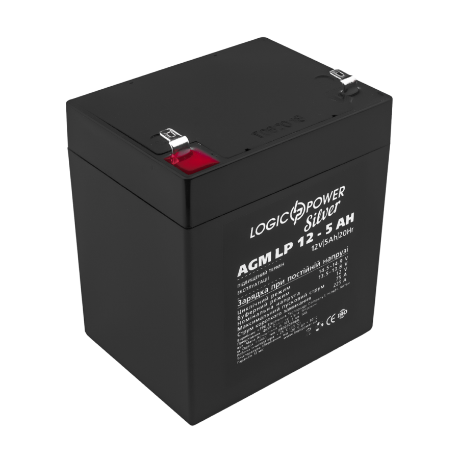 Акция. Аккумулятор AGM LP 12V - 5 Ah Silver