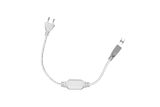 Адаптер живлення лед стрічки 220В Plug 8A