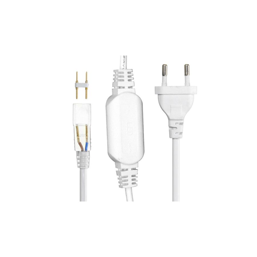 Адаптер живлення лед стрічки 220В Plug 8A